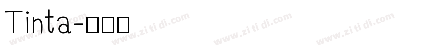 Tinta字体转换