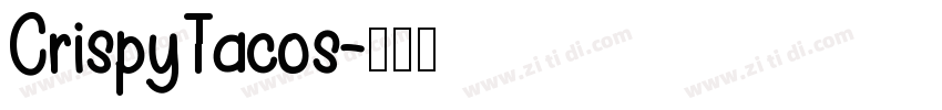 CrispyTacos字体转换