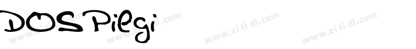 DOSPilgi字体转换