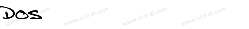 Dos皮尔吉字体转换