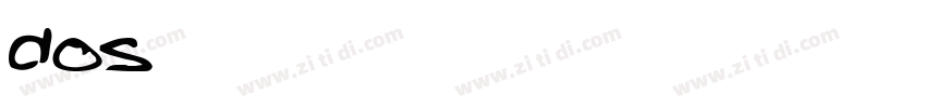 dos字体字体转换
