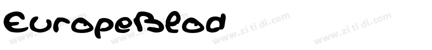 EuropeBlod字体转换