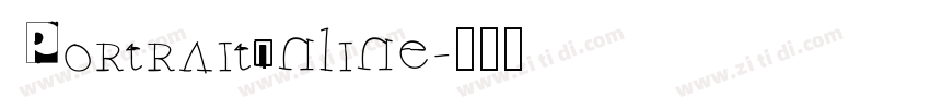 PortraitInline字体转换