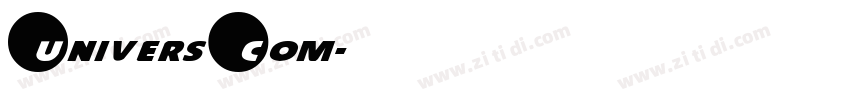 UniversCom字体转换