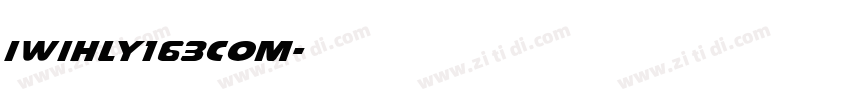 iwihly163com字体转换