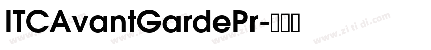 ITCAvantGardePr字体转换