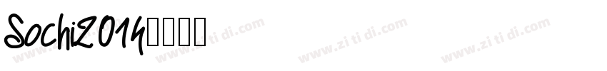 Sochi2014字体转换