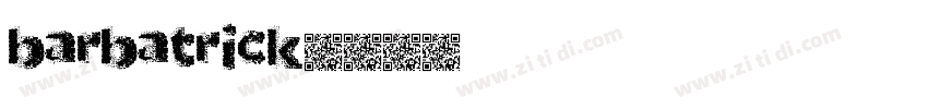 barbatrick字体转换