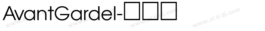 AvantGardel字体转换