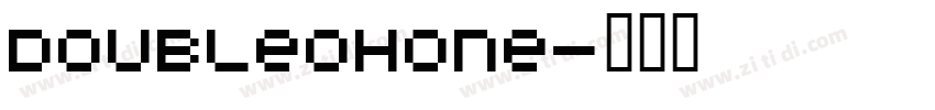 DoubleOhOne字体转换