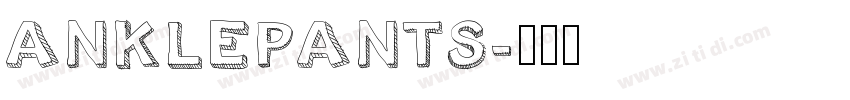 anklepants字体转换