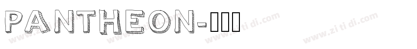 pantheon字体转换