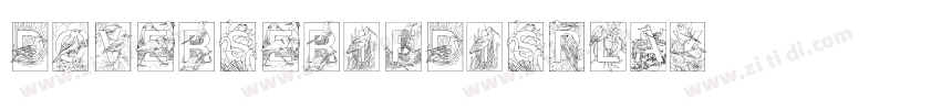 DoverSerifDisplay字体转换