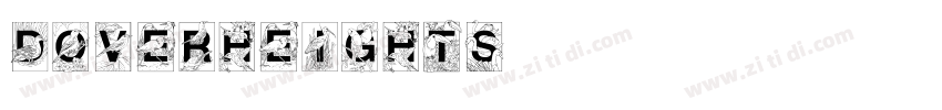 DoverHeights字体转换