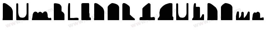 Dumbledor1CutDown字体转换