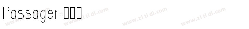Passager字体转换