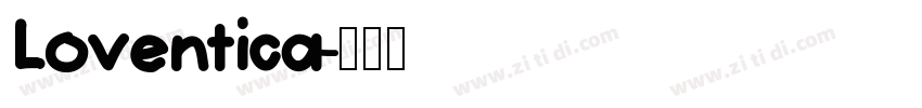 Loventica字体转换