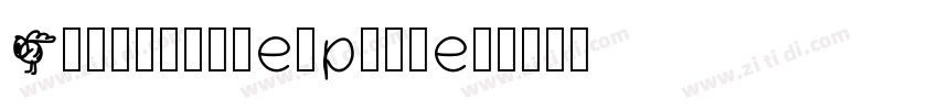 Airacobraexpanded字体转换