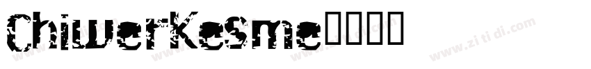 ChiwerKesme字体转换