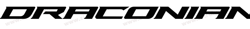 Draconian字体转换