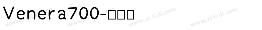 Venera700字体转换