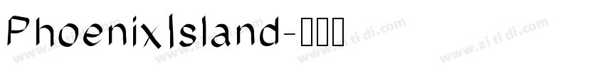 PhoenixIsland字体转换