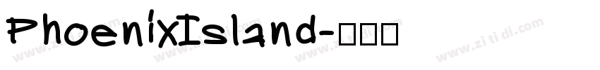 PhoenixIsland字体转换