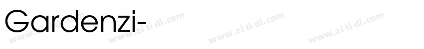 Gardenzi字体转换