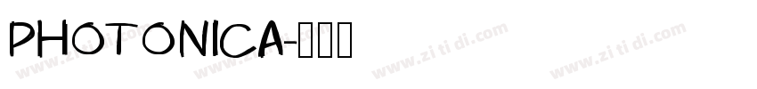 PHOTONICA字体转换