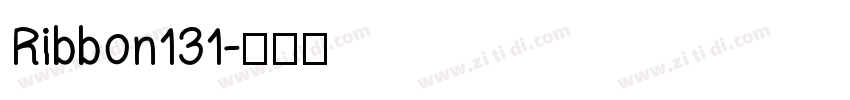 Ribbon131字体转换