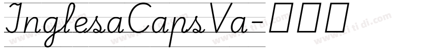 InglesaCapsVa字体转换
