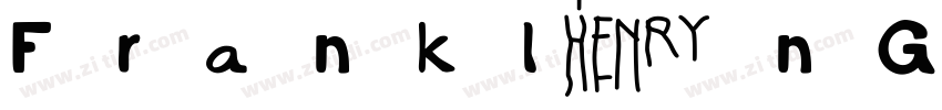 FranklinGothicURWCon字体转换