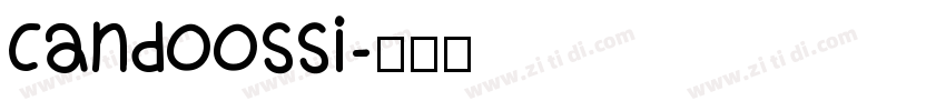 CandooSSi字体转换