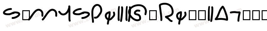 SunnySpells-Regular字体转换