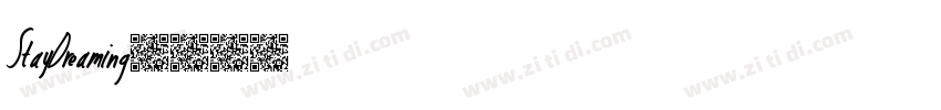 StayDreaming字体转换