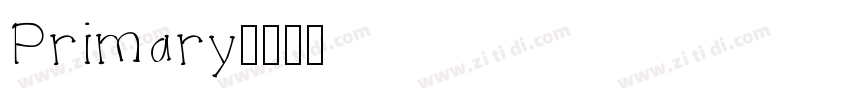 Primary字体转换
