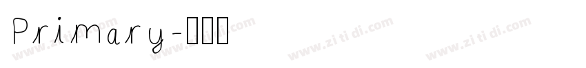 Primary字体转换