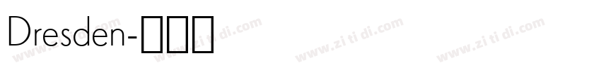 Dresden字体转换