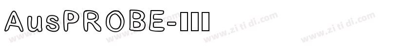 AusPROBE字体转换