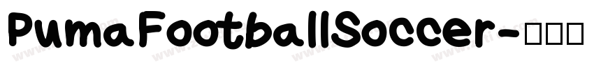 PumaFootballSoccer字体转换