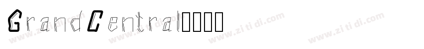 GrandCentral字体转换