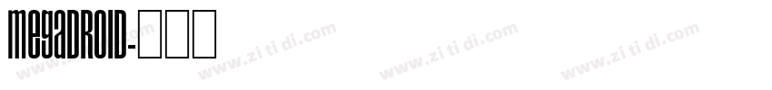 Megadroid字体转换