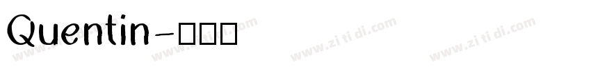 Quentin字体转换
