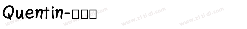 Quentin字体转换