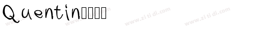 Quentin字体转换