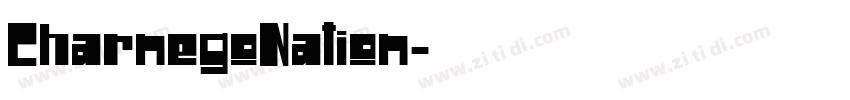 CharnegoNation字体转换
