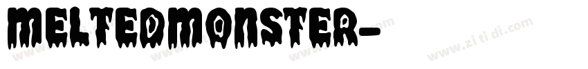 MeltedMonster字体转换