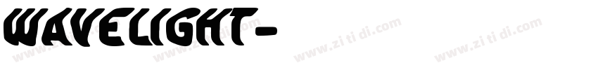 WaveLight字体转换