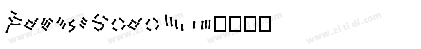 AndaleMonoW02字体转换