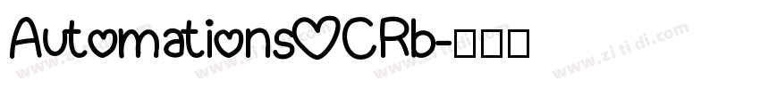 AutomationsOCRb字体转换